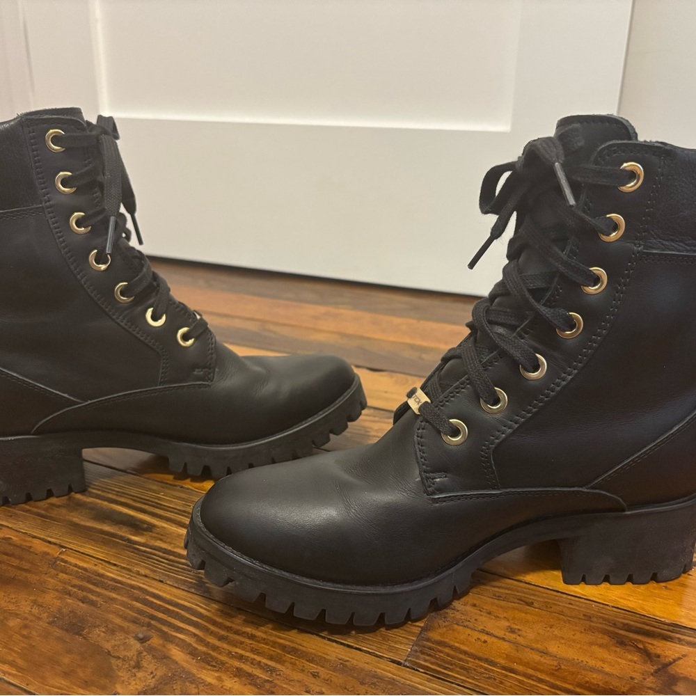 TCX Women’s Black Leather Motorcycle Boots, Lady Smoke WP size 8 - Picture 7 of 9